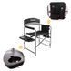 Стул раскладной KingCamp ASH KC1904 black/grey KC1904_BLACK/MEDIUMG &ndash; фото 3
