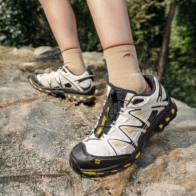 Носки туристические амортизирующие высокие Naturehike CYY2611FS011, L, коричневый 6977465861689 фото