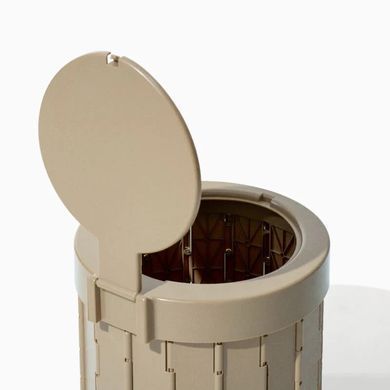 Ведро-туалет складное Mobi Garden Closestool round NX22671043 black 6926767322367 фото