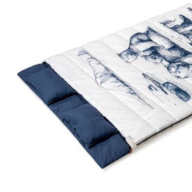 Спальный мешок Naturehike Double Sleeping Bag with Pillow "Polar bear" NH21MSD06 6927595795323 фото