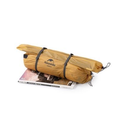 Палатка Naturehike Ultralight I (1-местная) 10D nylon NH21ZP003 серо-желтая 6927595775424 фото