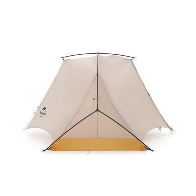 Палатка Naturehike Ultralight I (1-местная) 10D nylon NH21ZP003 серо-желтая 6927595775424 фото