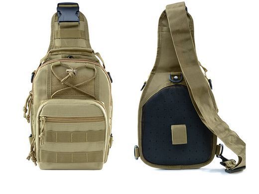 Сумка тактическая через плечо Smartex 3P Tactical 10 ST-050 khaki ST164 фото