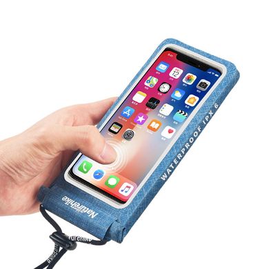Гермочехол для смартфона Naturehike 3D IPX6 6 inch NH18F005-S blue