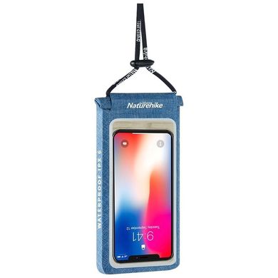 Гермочохол для смартфона Naturehike 3D IPX6 6 inch NH18F005-S blue