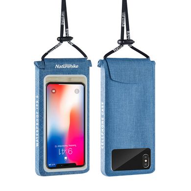 Гермочехол для смартфона Naturehike 3D IPX6 6 inch NH18F005-S blue
