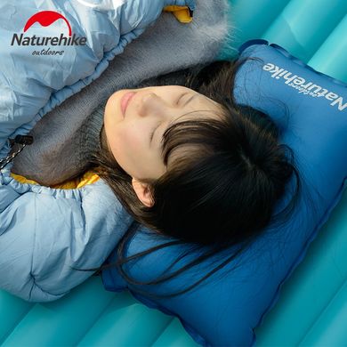 Подушка самонадувна Naturehike Sponge automatic Inflatable Pillow NH17A001-L yellow