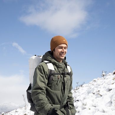 Шапка вовняна Naturehike NH21FS553 коричневий 6927595786536 фото