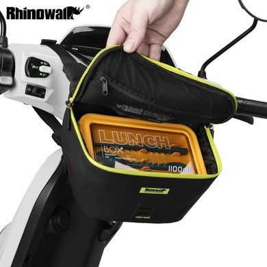 Велосумка на кермо Rhinowalk E-Bike 4л X21923 gray RW129 фото