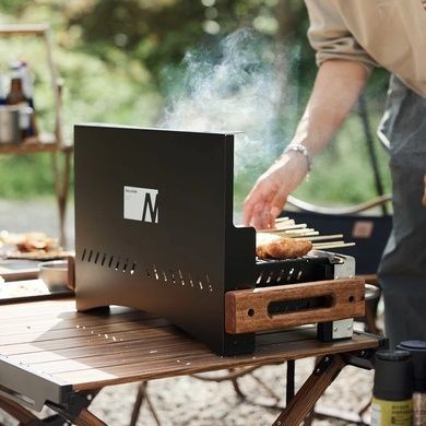 Гриль портативный для столешницы Naturehike steel CNK2300CJ010 черный 6976023929038 фото