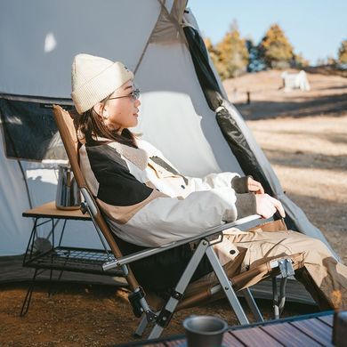 Крісло складане Naturehike aluminum CNH22JU059 коричневий 6975641886969 фото