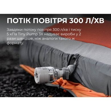 Насос-ліхтар кемпінговий Flextail Tiny Pump 3X, білий 6975755966915 фото