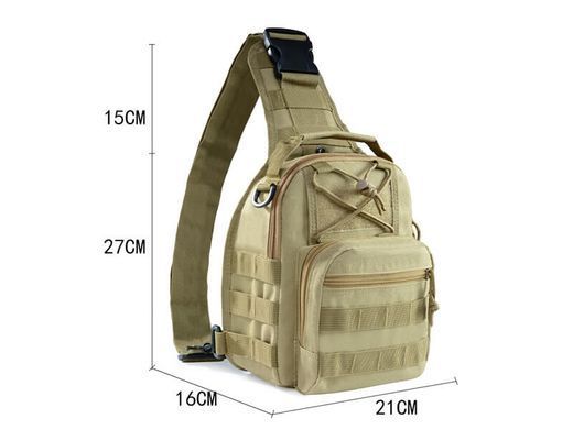 Сумка тактическая через плечо Smartex 3P Tactical 10 ST-050 black ST166 фото