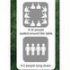 Коврик для пикника Naturehike CNK2350WS010 210*240 см, голубой с принтом 6976507661645 &ndash; фото 3