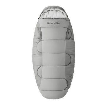 Спальний мішок овальний Naturehike PS200 CNK2350WS026 grey 6976507664233 фото
