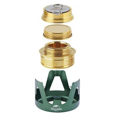 Пальник спиртовий Naturehike Alcohol Burner NH18L001-T gold 6927595725702 фото