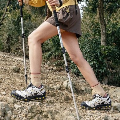 Шкарпетки туристичні амортизаційні високі Naturehike CYY2611FS011, M, коричневий 6977465861696 фото