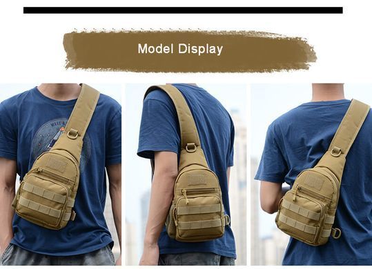 Сумка тактическая через плечо Smartex 3P Tactical 3 ST-055 army green ST167 фото