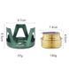 Пальник спиртовий Naturehike Alcohol Burner NH18L001-T gold 6927595725702 &ndash; фото 3