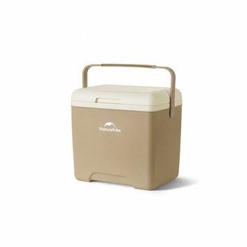 Туристичний холодильник Naturehike Whales PU CNK2450CF012, 14 л, світло-коричневий 6927595705469 фото