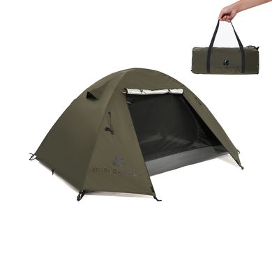 Палатка Mobi Garden Qr tent II 68D polyester (2х-местная) NX22561010 dark green
