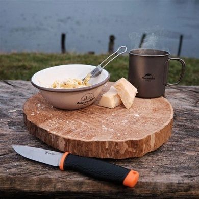 Ложка складана Naturehike Titanium spoon 2019 NH19C001-J grey 6927595734773 фото