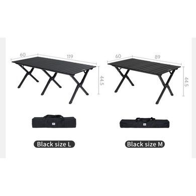 Складаний стіл Naturehike Star Jane T01 CNK2550JJ018, 89х60 см, вуглецева сталь, бежевий 6977465868053 фото