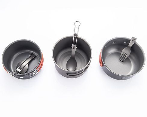 Ложка складана Naturehike Titanium spoon 2019 NH19C001-J grey 6927595734773 фото