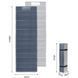 Коврик туристический IXPE Naturehike aluminum 200x65х2 см CNK2300DZ017 бежевый 6976023923180 &ndash; фото 2