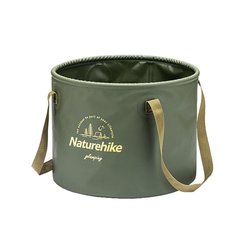 Відро складане Naturehike Round bucket PVC 10 л NH20SJ040 army green