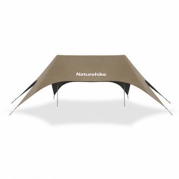Тент туристичний Naturehike Cloud Skies Tarp Lite CNK2650WS023, 960 х 485 х 260 см, темно-коричневий 6977465860941 фото