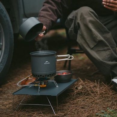 Набор посуды Naturehike (котелок, миска) 1.8 л CNK2300CJ0002 серый 6976023929571 фото