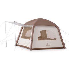 Палатка надувная Naturehike III (3-х местная) 150D polyester CNH23ZP12002 бежевая