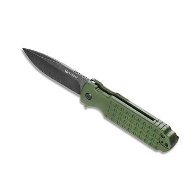 Ніж складаний туристичний Ganzo G627 (8.8 см) 8CR14 / PP зелений G627-GR фото