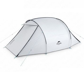 Палатка Naturehike Cloud Fun III (3-х местная) 210T NH19ZP006 silver/white 6927595739044 фото