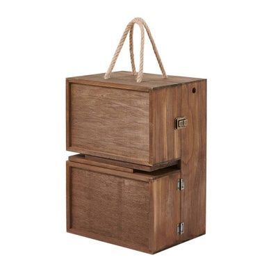 Етажерка з полицями туристична Naturehike Wood CNH22JU018 коричневий 6927595753156 фото