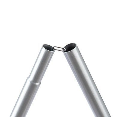 Комплект стійок для тенту Naturehike 2.4 м Steel poles 25 NH19PJ042 silver 6927595741931 фото