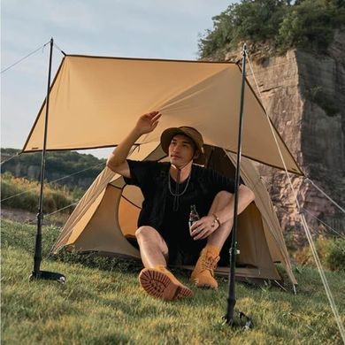 Палатка Mobi Garden Light rider I 20D nylon (1-местный) NX19561001 sand 6926767302475 фото