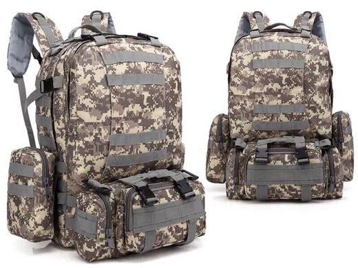 Рюкзак тактичний Smartex 3P Tactical 55 ST-002 acu camouflage