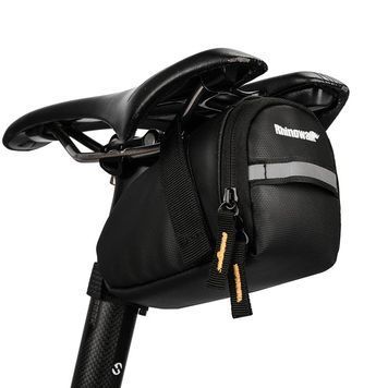 Велосумка підсідельна Rhinowalk 1.0л T603 black RW195 фото