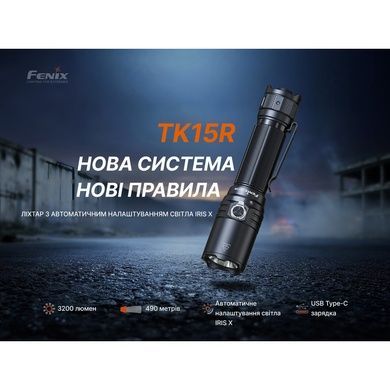 Ліхтар тактичний Fenix TK15R TK15R фото