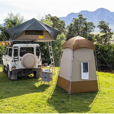 Намет санітарний Shower Tent 210T polyester NH21ZP005 коричневий 6927595779088 фото
