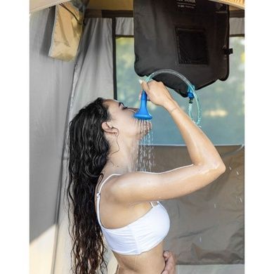 Намет санітарний Shower Tent 210T polyester NH21ZP005 коричневий 6927595779088 фото