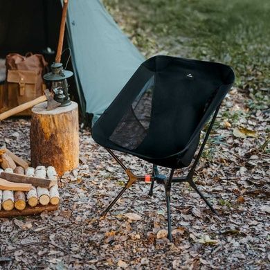 Стул складной ультралегкий Naturehike CNK2550JJ013 Yamami YL01, размер М, алюминий, оливковый 6927595774670 фото