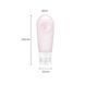 Дорожный набор силиконовых бутылок Naturehike 3шт 89 ml NH20LY012 pink/white/blue 6927595744840 &ndash; фото 8