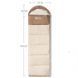 Спальный мешок с капюшоном Mobi Garden XY 2.2 NX21562008 beige 6926767316205 &ndash; фото 2
