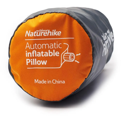 Подушка самонадувна Naturehike Sponge automatic Inflatable Pillow UPD NH17A001-L orange