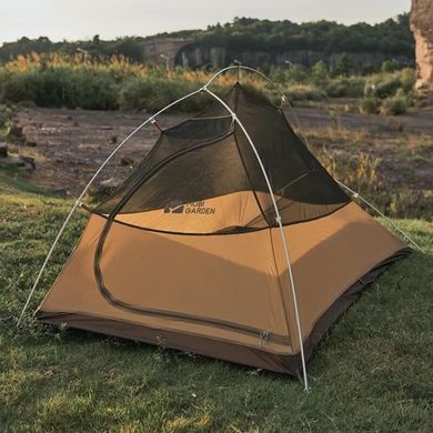 Намет Mobi Garden Light knight II 20D nylon (2х-місний) NX19561002 sand 6926767302482 фото