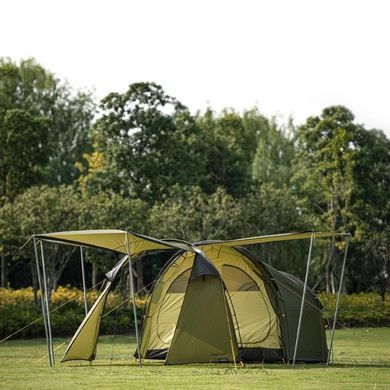 Палатка Naturehike Could Tourer Motercycle II (2-х местная) 40D NH19ZP013 green 6927595741986 фото