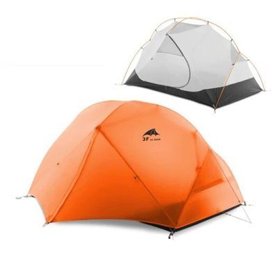 Палатка 3F Ul Gear Floating cloud I (1-местная) 15D nylon 4 season orange 6970919900026 фото